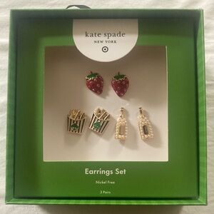 Kate Spade 3 Pc. Earrings Set